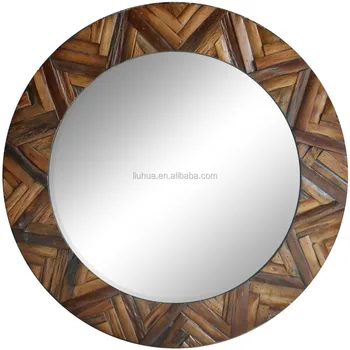 frame mirror wooden round mirror for home decorate - buy handmade frame mirror wooden round mirror for home decorate - buy handmade