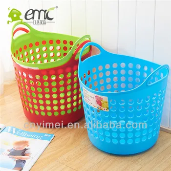 storage baskets with handles