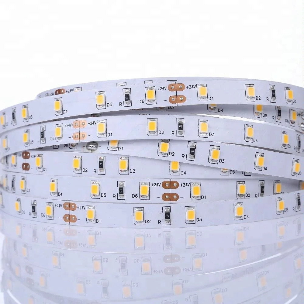 Wholesale 12 24V 60 120 180 240LEDs/m IP20 IP54 IP65 IP67 IP68 2835 Waterproof Flex White LED Strip