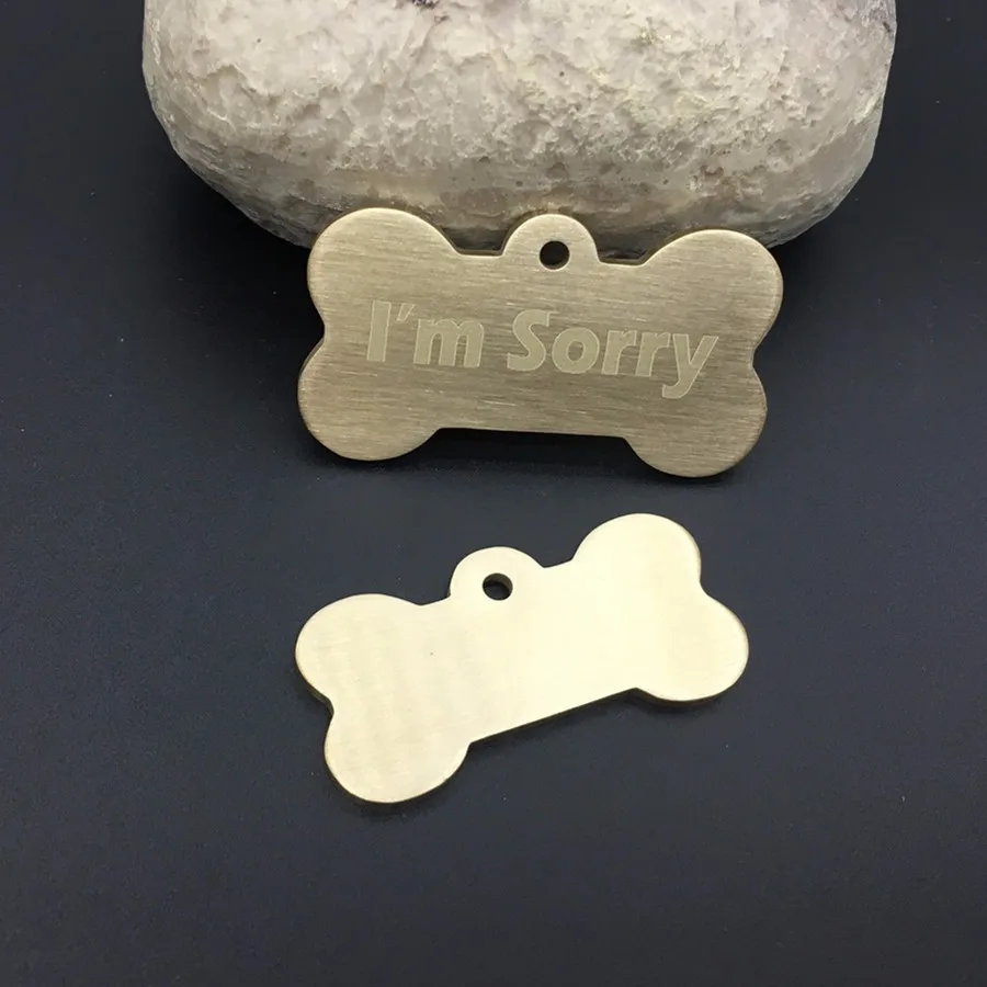 Custom Wholesale Blank Dog Tag Delicate Tags Pet Supplies Dog Artifact