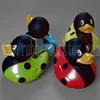 insect ladybug rubber duck , plastic ladybug bath duck toy , squeaky ladybug bath toy