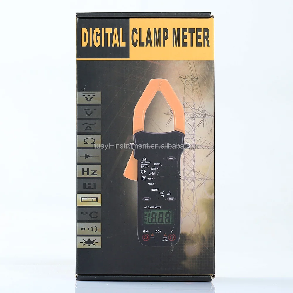 MS2001C 1000v 1000A AC Clamp Meter