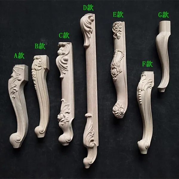 Solid Wood Queen Anne Victorian Furniture Legs Carved Funriture Solid Wood Queen Anne Victorian Furniture Legs Carved Funriture
