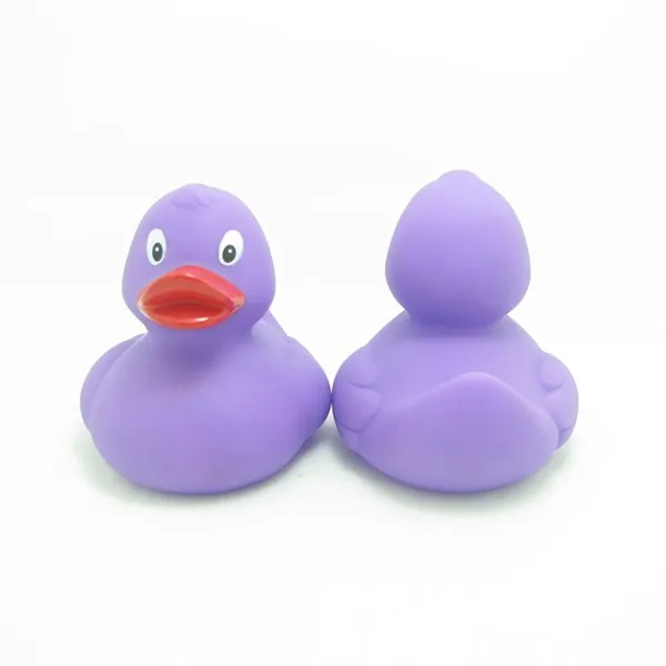purple rubber duck