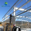 Quick and easy bolted assembly steel structure building manufacturer