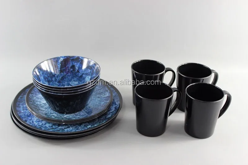 Top Grade Melamine Dinner Set Melamine Camping Dinner Set Outdoor Tableware