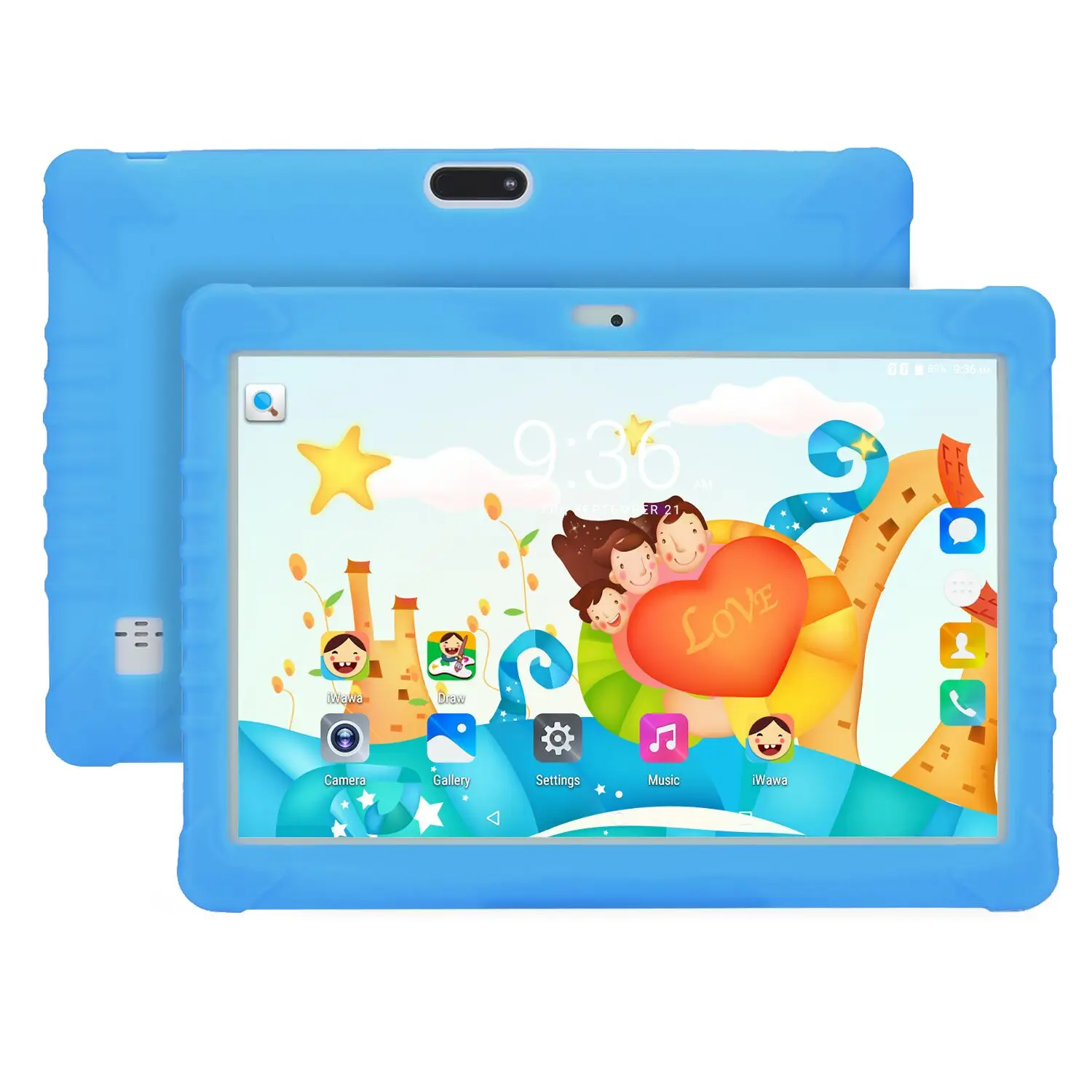 10 Inch Phablet 1280*800 Quad Core Android 10.0 Ips Kids Gift Tablets ...