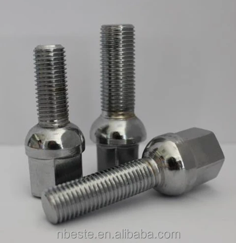 16 X M12X1.25 SCHWARZ TUNER 55mm LANG 28mm ALUFELGENSCHRAUBEN PASSEND FÜR CITROE