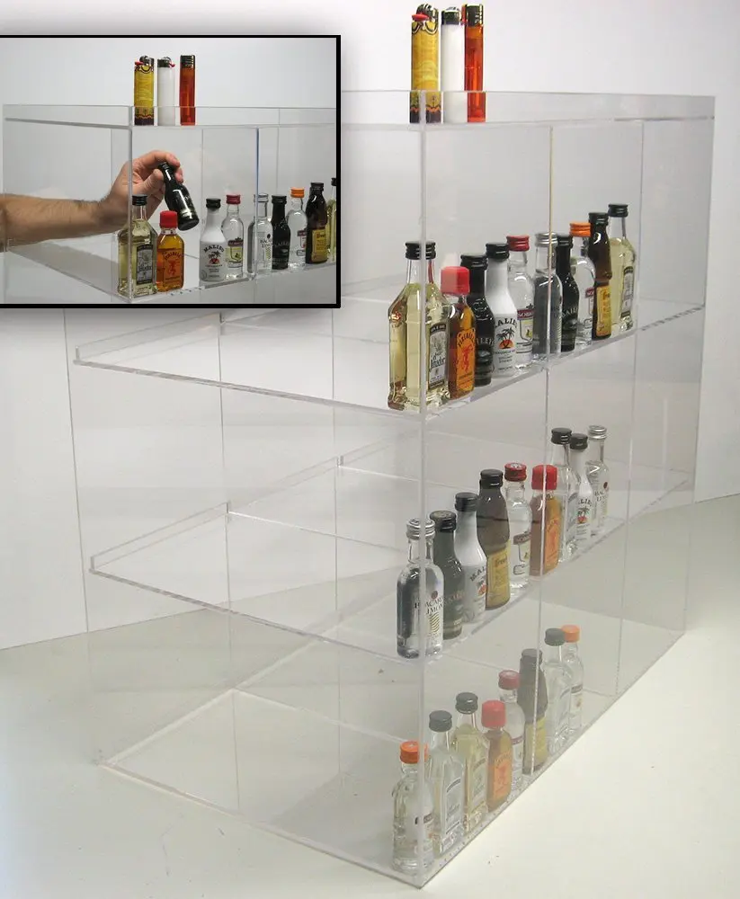 Factory Sale Of Commercial Display For Mini Sampler 50ml Liquor Shot
