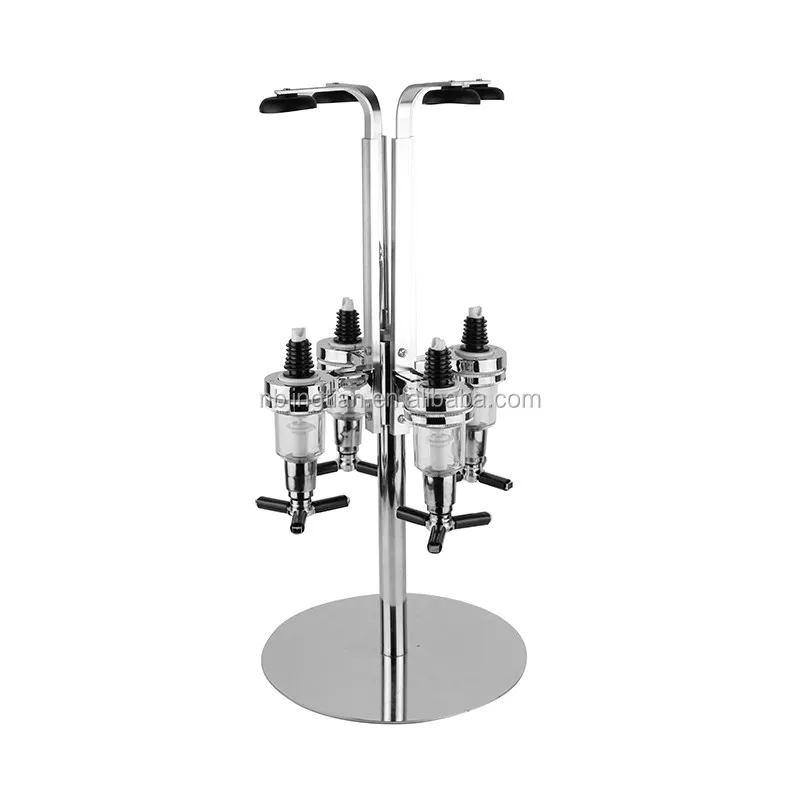 Wine Dispenser Jingtian/4 Bottle Drink Dispenser/bar Liquor Dispenser