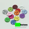 HYD Plastic resin Button Child Doll Face Button Moon Buckle Cartoon Buckle Clothing Accessories Wholesale 14mm Button
