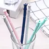 Silicone Coffee Straw, Collapsible Straws 4 Pack, Drinking Biodegradable Straw Thickness