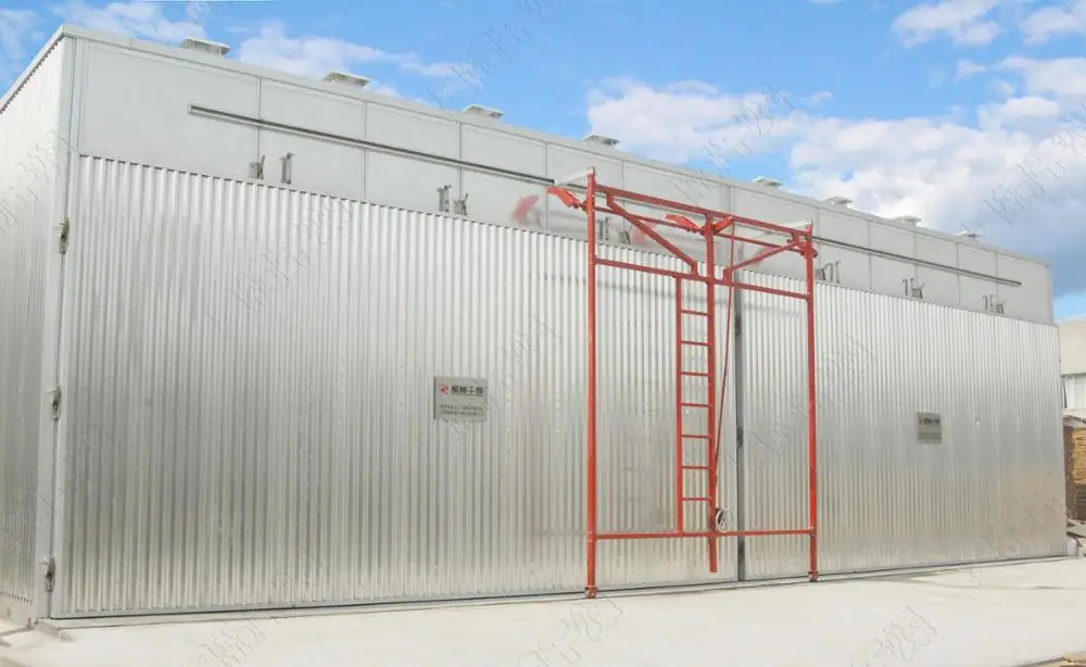 Kiln Wood Drying Chamber Lumber Kiln Timber Log Drying Kiln Thermally