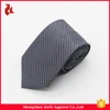 Men's Polyester Woven Gray Plaid Necktie