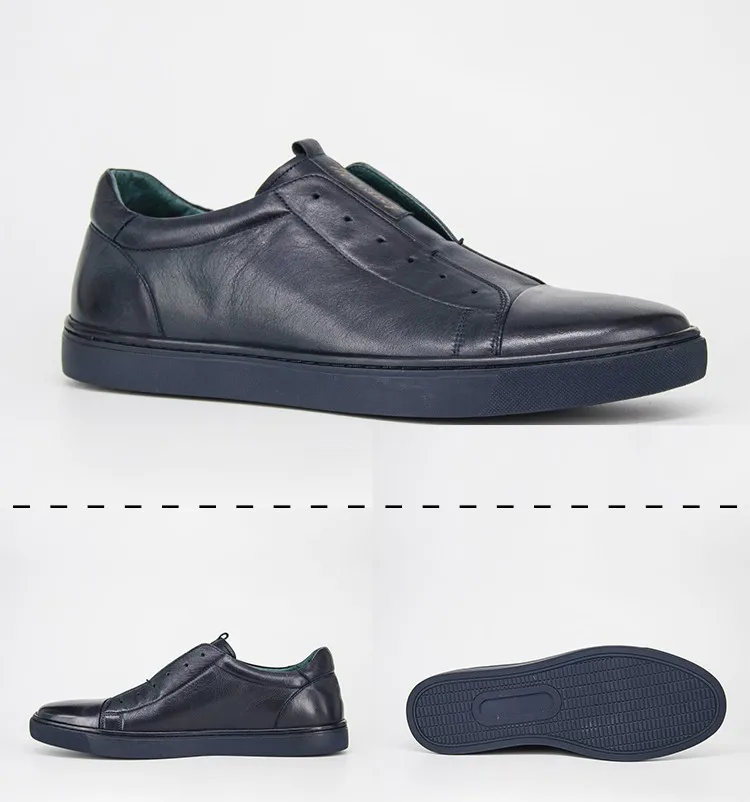 Europe Market Hotsale Designs Dubai Casual Leather Shoes Buy Dubai