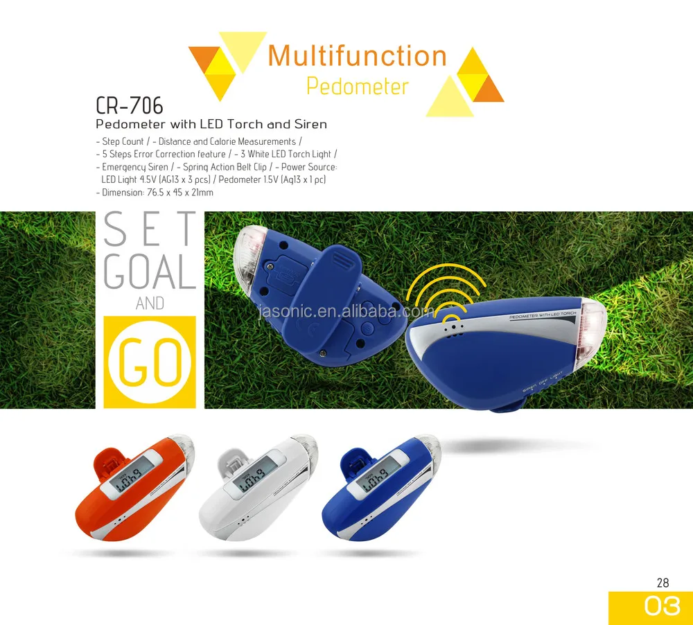 Top Selling Manual Use Pedometer Digital Pedometer/pedometer