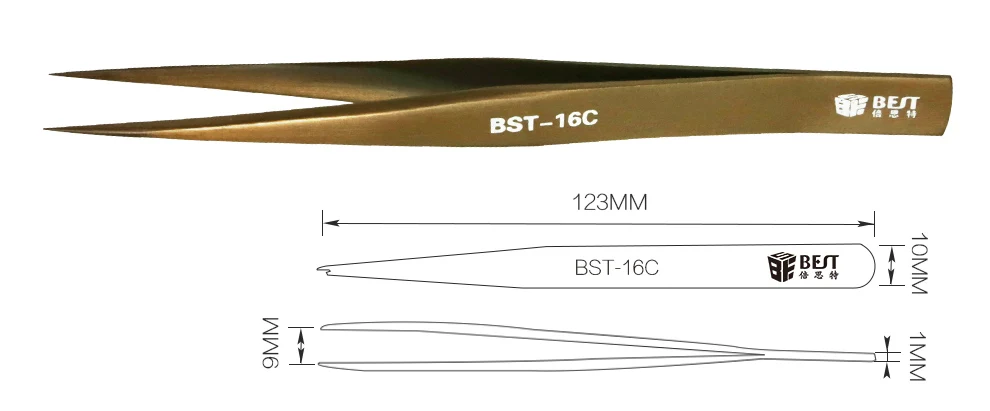 Best surgical stainless steel tweezers, red tweezers