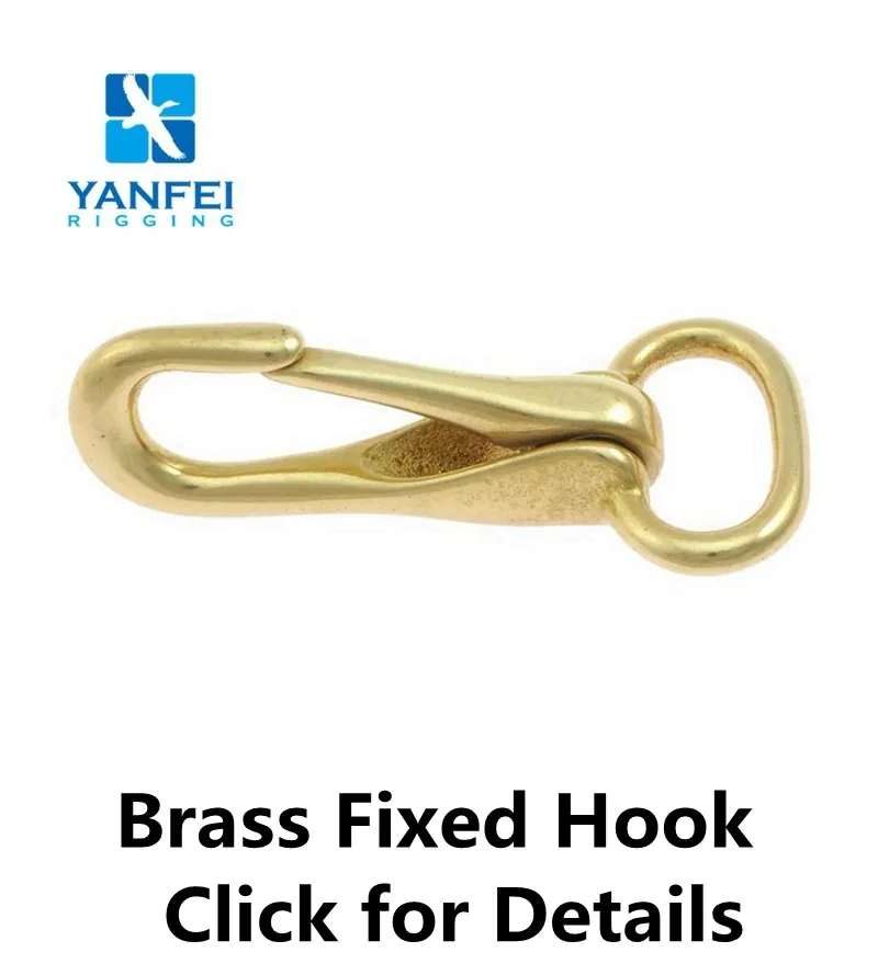 Solid Brass Snap Hooks  Qingdao Yanfei Rigging Co.,Ltd