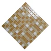 Distinctive glass tile color block 23x23mm mesh backed sheet mosaic