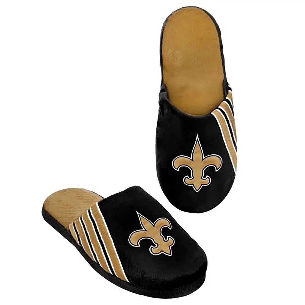 men's saints slippers
