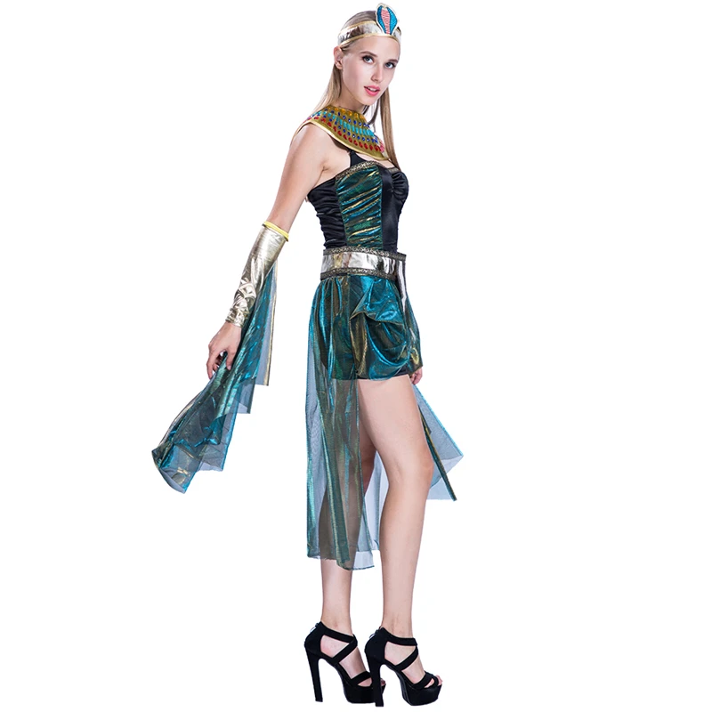 Sexy Adult Women Egyptian Goddess Fancy Dress Costumes For