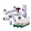 MG-B 68 PN10 price sizes chart for pipe ppr pp-r plastic pipe gray and white color green ppr water pipe