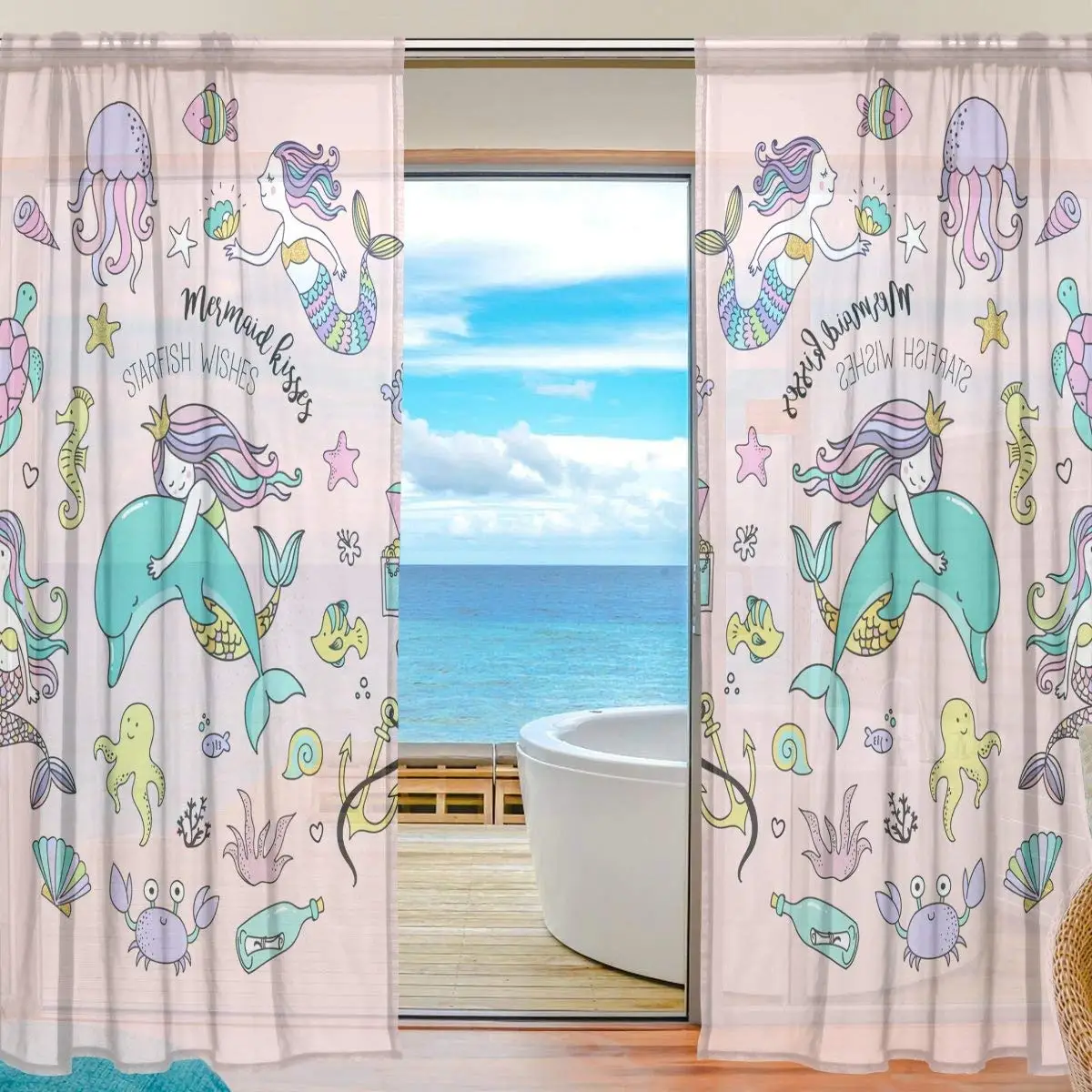 Cheap Mermaid Curtains, find Mermaid Curtains deals on line at
