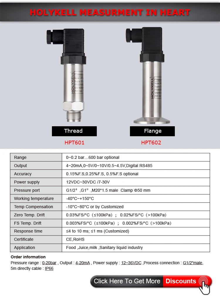 Food Grade Level Sensor