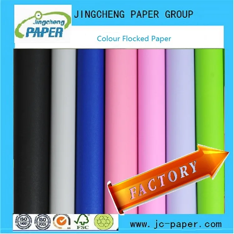 Flocked Paper Velvet Paper For Making Gift Boxes And Cases Buy Velvet