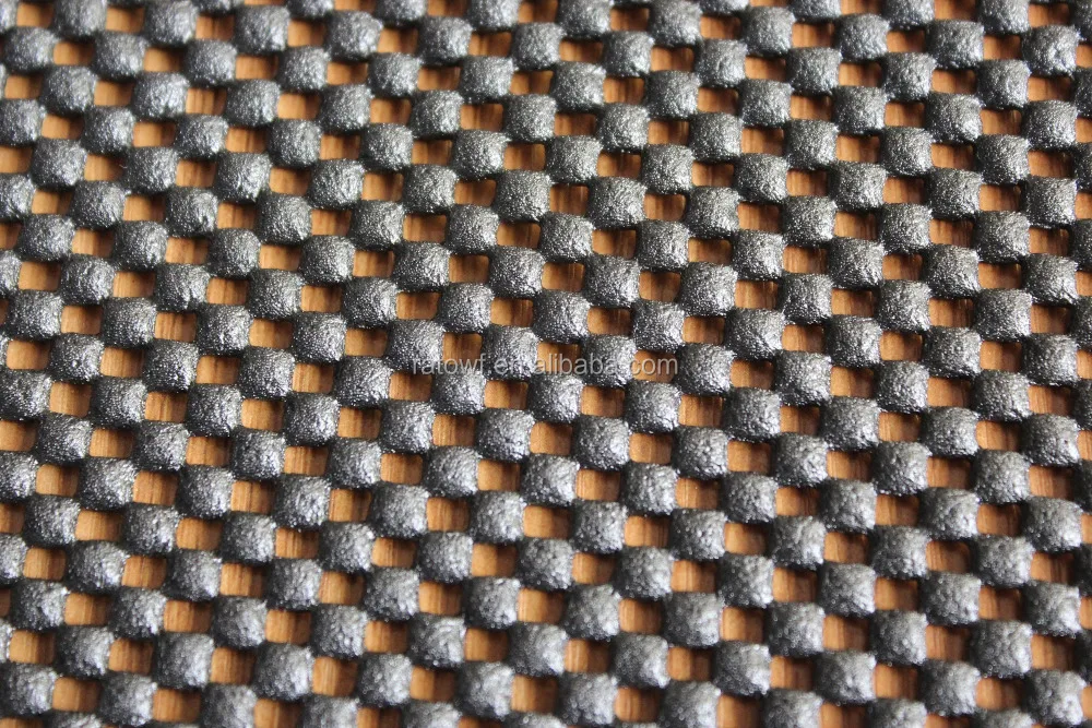 pvc foam rug padding anti slip carpet underlay