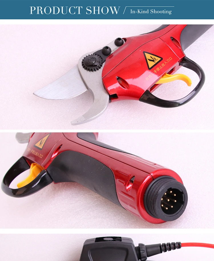 Electric Pruner For Vineyard And Orchard With 30mm Cutting Diameter