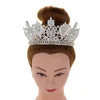 Echsio Wedding Bridal Copper Crown Vintage Pattern Styles High Quality Cubic Zircon Tiara Queen Crown For Party Headband BC4593
