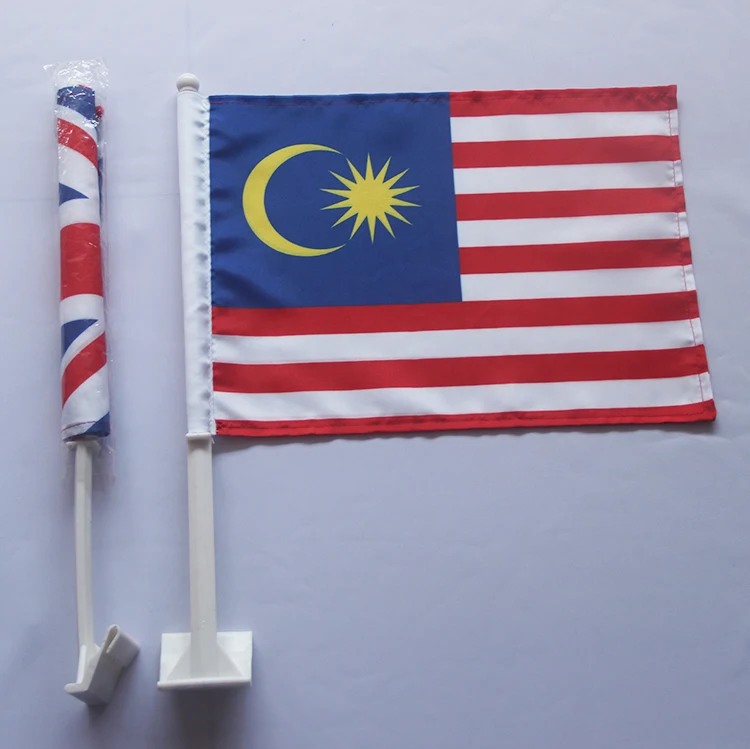 australian car flag car flag with plastic stick