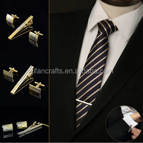 Metal Gold Tie Bar Clasp