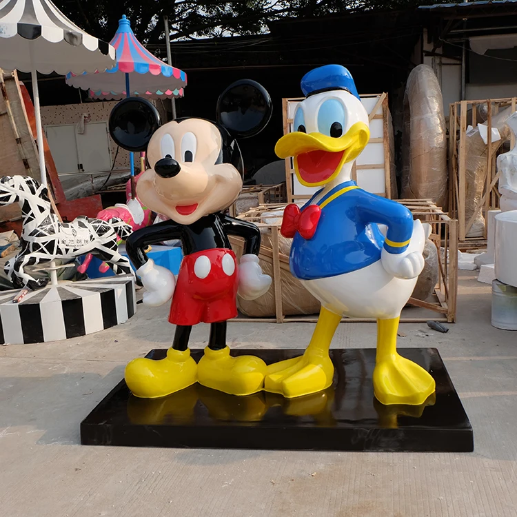 Best Quality Fiberglass Cartoon Character Statue Fiberglass Cartoon