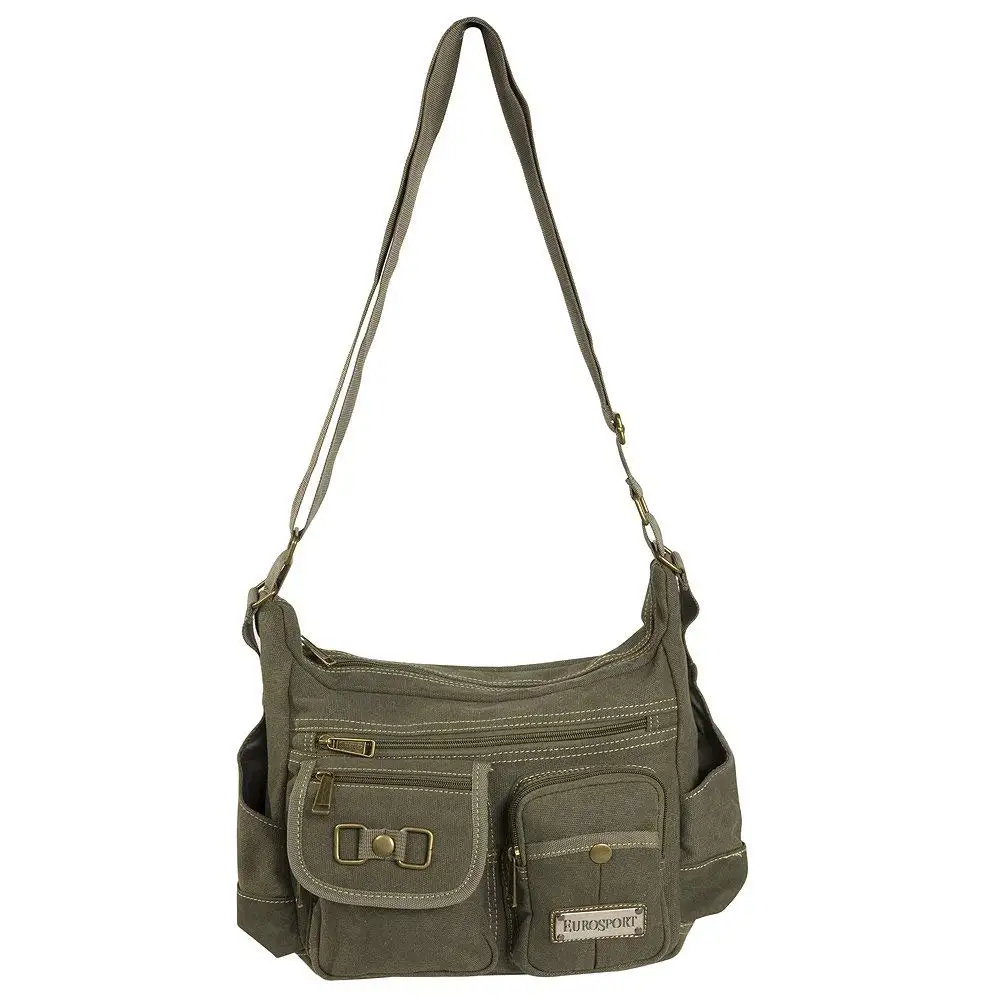 Large Olive /& Yellow Duffel Bag Three Percenter No Surrender Punisher Skull