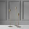 Stainless steel home decor candlestick banquet wedding hotel decoration