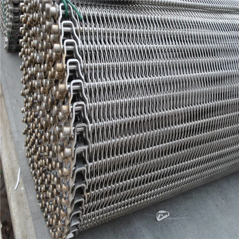 Cooling Stainless Steel Wire Mesh Chain Conveyor Belt Manufacturer ...