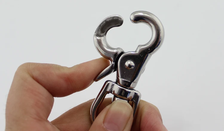 65mm Stainless SS316 Trigger Swivel Snap Hook Lobster Claw Clasp