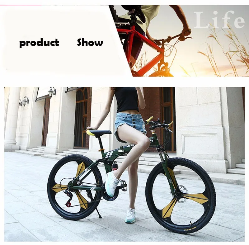 Factory Direct 21speed Mountain Bike Spoke One Round Bike 26 / 24 Inch