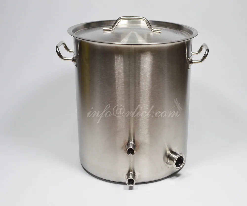 Stainless Steel Pot Heavy Duty Food Grade Home Brew Kettle For