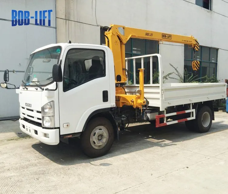 3 Tonne Truck Mounted Crane Certification Malaysia
