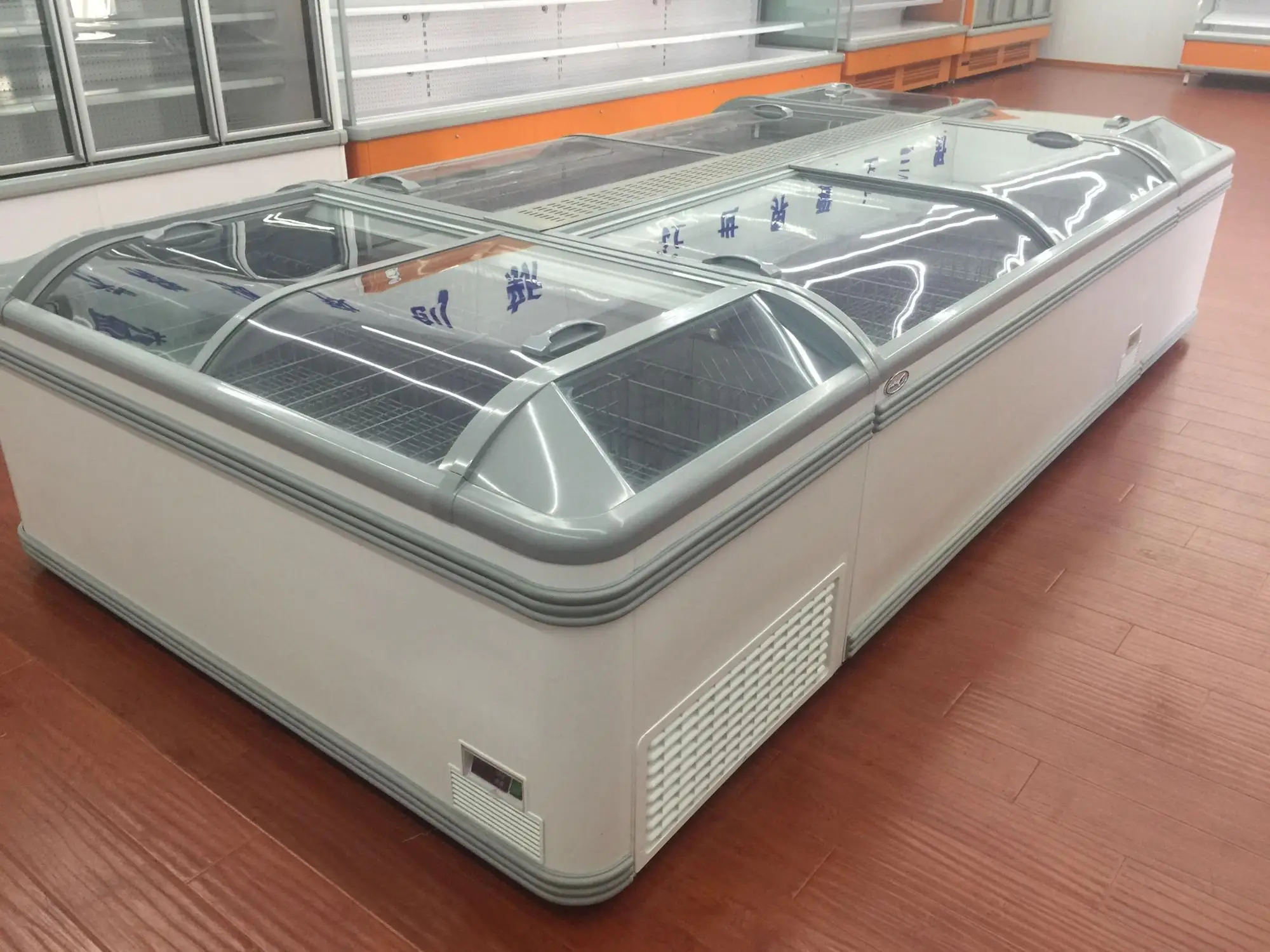 Supermarket Chest Freezer 2m Autodefrost Aht Island Freezer With Ce