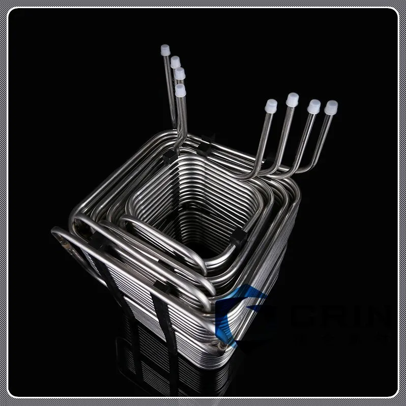 Beer Cooling Coil Beer Cooler Coil 304/1.4301 316l/1.4404 Provide