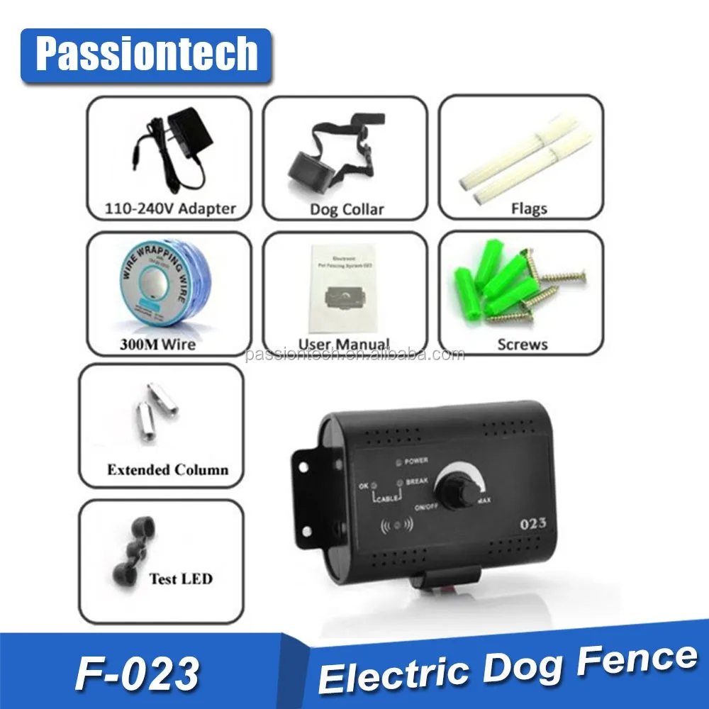 Rechargeable Heavy Duty Dog Containment Fence System