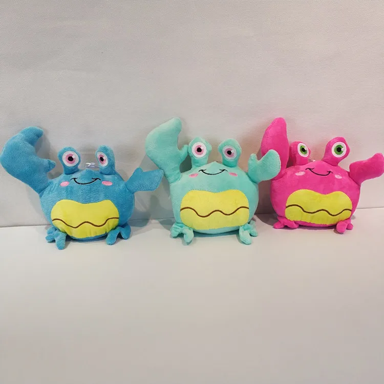 Strong Factory Cheap Custom Green Crab Plush Toys For Claw Machine ...