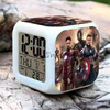 Hot Movie Captain America 3 Civil war Digital alarm clock, LED clock for kids, Promotion gift clock cheap price
