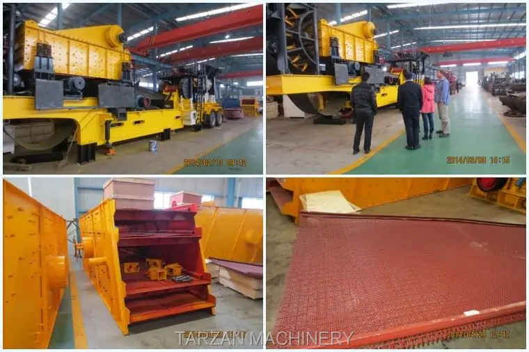 Low cost grade vibrating screen with good performance