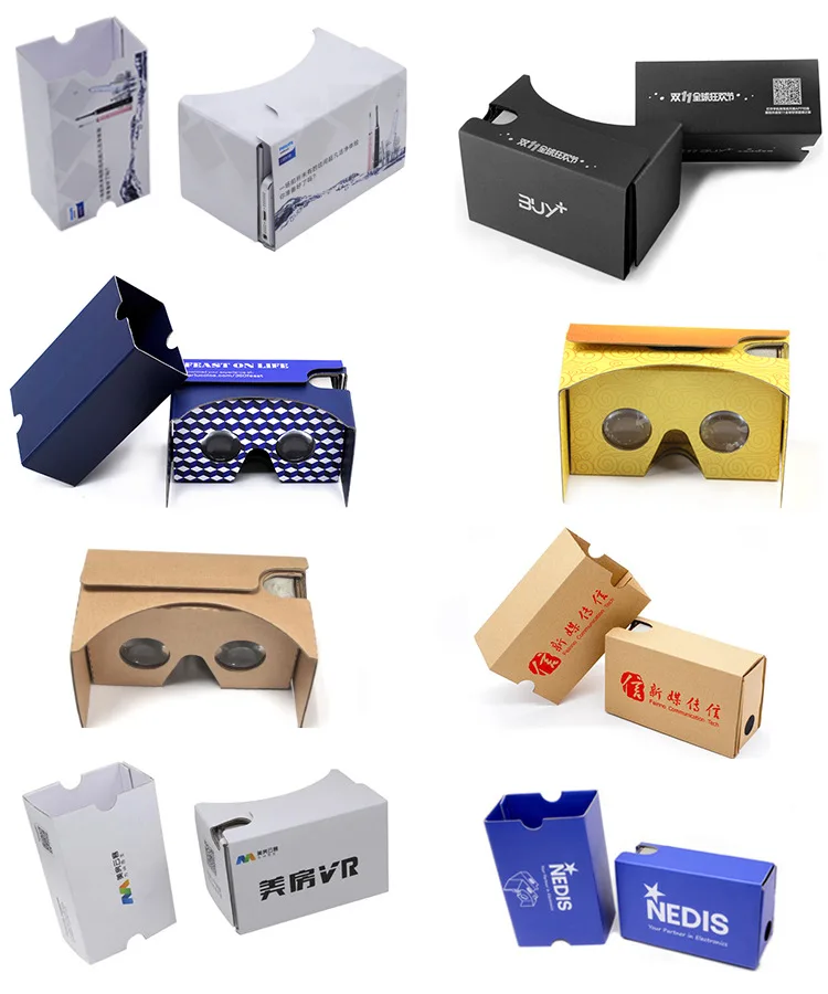 Google Cardboard V2 3D Glasses VR version 2 OEM sevice Customized Made