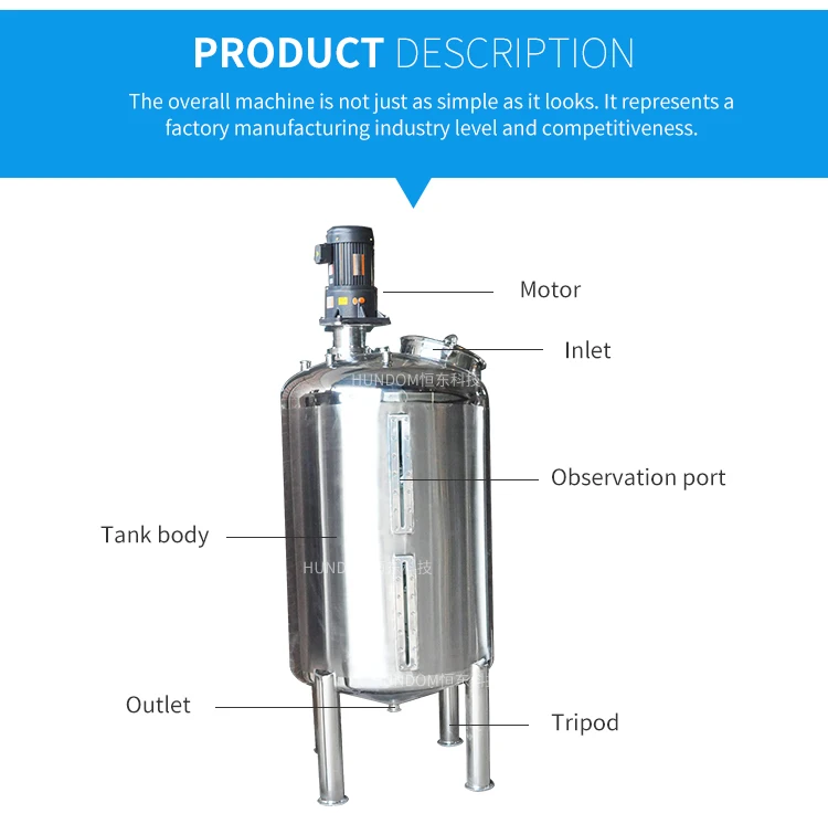Stainless Steel Liquid Fertilizer Mixing Machine China Manufacturers